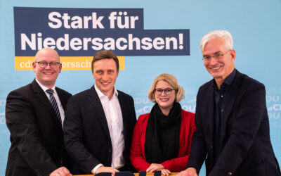 Lechner: CDU-Landesliste steht für Zuversicht, Leidenschaft und Mut